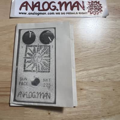 Analogman Sun Face TI-UK Germanium Fuzz with Sun Dial Knob 2008 - 2017 - Gold image 7