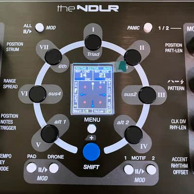 Conductive Labs – The NDLR – 4-Part MIDI Arpeggiator/Sequencer – Wood Sides image 3