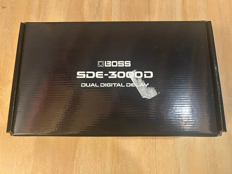 Boss SDE-3000D Dual Digital Delay 2023 - Present - Black image 1