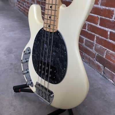Earnie Ball Music Man Sting Ray Translucent Creme image 2