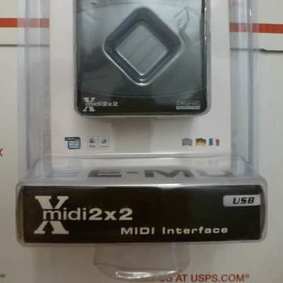 Mint In Package E-MU Systems Emu Xmidi 2x2 USB to X-MIDI Interface 2x MIDI-in x2 / 2x MIDI-out x2 w/USB Cable image 1