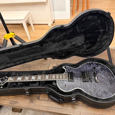 Gibson Les Paul Supreme AAA Quilt Top Limited-Edition Sea Smoke ~Like NEW~ 8.4 LBS Modern Electric Guitar 2024 1960/60's Neck image 9
