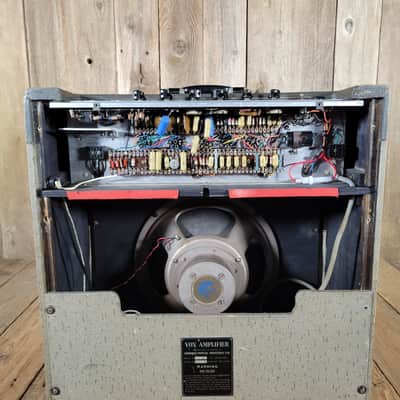 Vox AC15 Two Tone Version 7 Third Circuit EF86 1960 - Two Tone Grey image 14