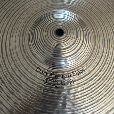Paiste 14" Signature Dark Energy Mark I Hi-Hat Cymbals (Pair) 2004 - Present - Traditional image 4