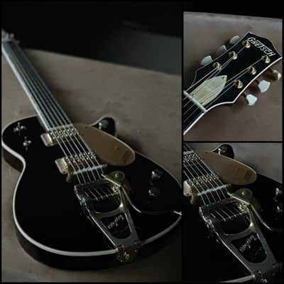 Gretsch G6128TEE-B - Upgrades, Callaham, Faber, & More, Elliot Easton Signature Model, Bigsby B7, Black image 2