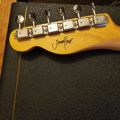 Fender Jimmy Page Mirror Telecaster Neck with Tuners image 1