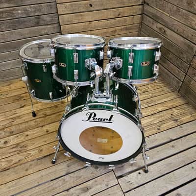 Drum Kit Pearl Vintage Early 1970s President, Emerald Green USED! RKEMH220726 image 2