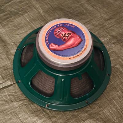 Tone Tubby 40/40 12" 40 Watt Ceramic Hemp Cone Hempcone Speaker 16 Ohm - Green image 4
