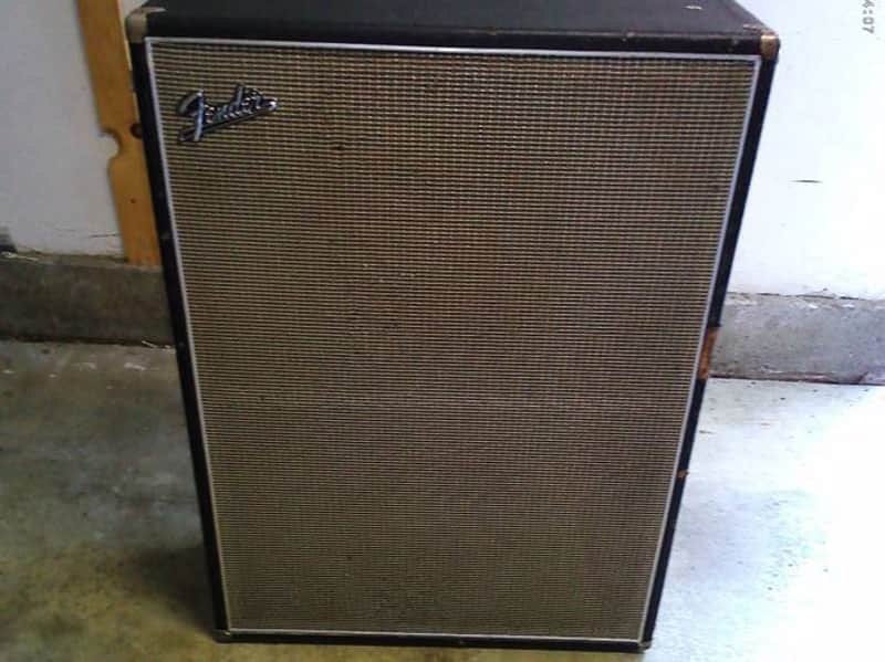 Fender Bassman 2X12 speaker cabinet 1968 image 1