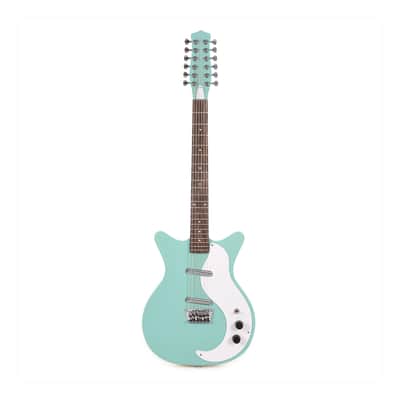 Danelectro 59 12 String Electric Guitar Aqua image 1
