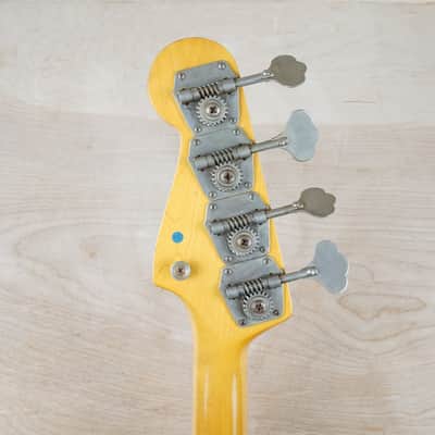 Fender JV PB62-75 Precision Bass Reissue MIJ Vintage 1982 Black First Year All Original w/ Hard Case image 20