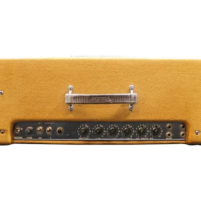 Vintage Fender Twin High-Powered 80W 2x12 Tube Combo Amp 1959 image 6
