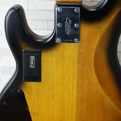 Sterling StingRay Ray34HHSM - Natural Burst Satin image 9
