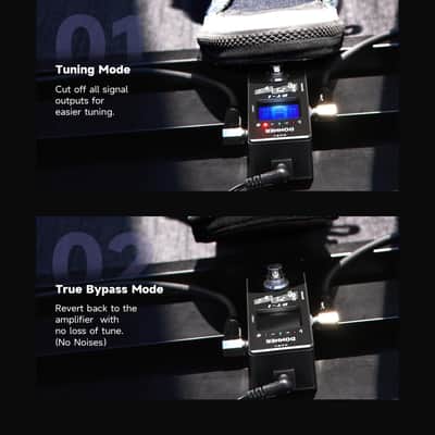 Donner Tuner Pedal, Dt-1 Chromatic Guitar Tuner Pedal with Pitch Indicator for Electric Guitar and Bass True Bypass image 3