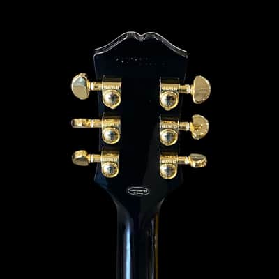 Epiphone Les Paul Custom Electric Guitar - Ebony image 7