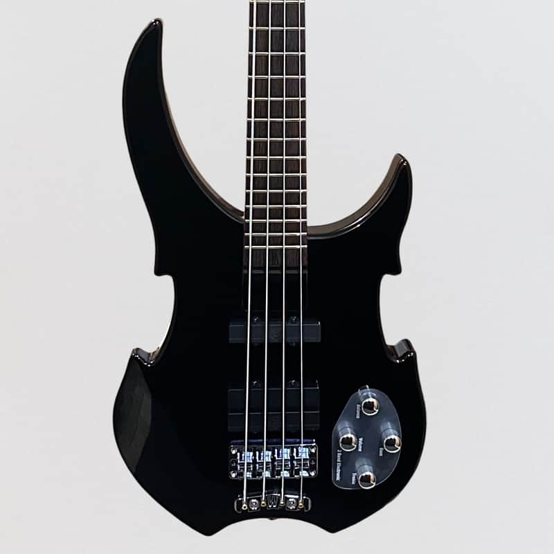 Warwick RockBass Vampyre 4 String Electric Bass Guitar - Black image 1