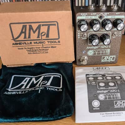 Asheville Music Tools AFG-1 Dynamic Flanger 2023 - Present - Whetstone Rock Bronze image 2