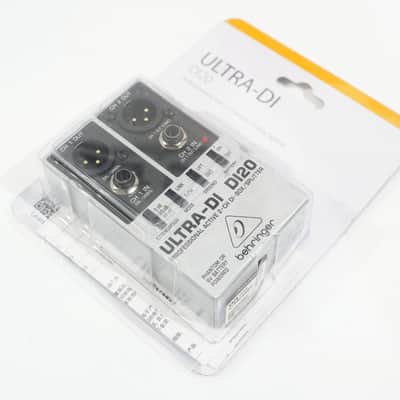 Behringer Ultra-DI DI20 – Active 2-Channel DI Box / Splitter, 3000W Speaker Input image 9