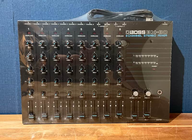 Boss BX-80 8-Channel Stereo Mixer | Reverb