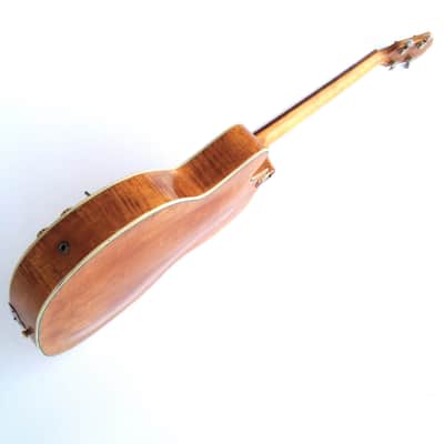 Vintage Original 1950's Kay Howlin' Wolf Thin Twin K162 Natural Blonde Electric Bass Guitar Viol image 9