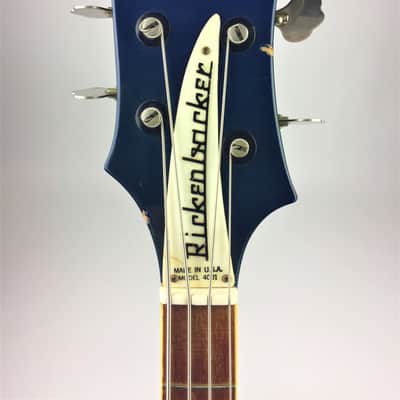 Rickenbacker 4001 1980 Midnight Blue image 5