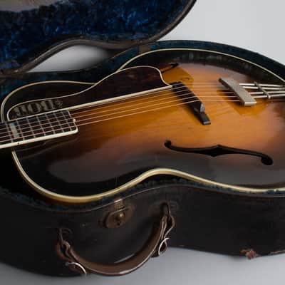 D'Angelico Style A Arch Top Acoustic Guitar (1938), ser. #1368, original black hard shell case. image 12