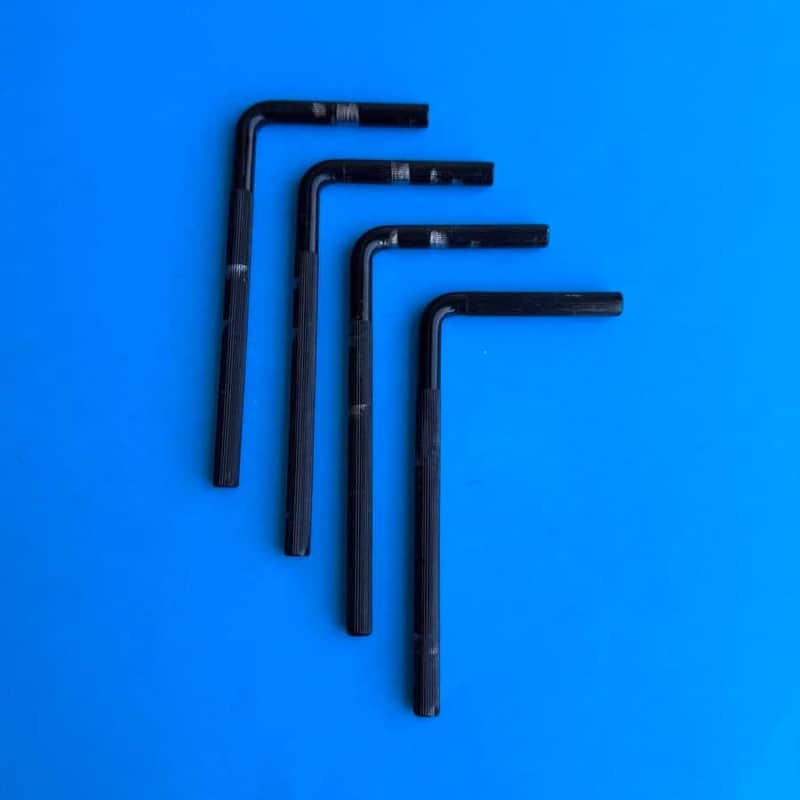 ALESIS DM6 Electronic Drum Part: L-Rod Pad Mounting 6.5"x3.5" Arm [4PCS] image 1