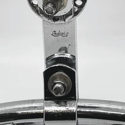 Ludwig Vintage 60s #782C Script Logo "Rotary Dial" Rail Consolette Tom Holder - LRC-703 image 3
