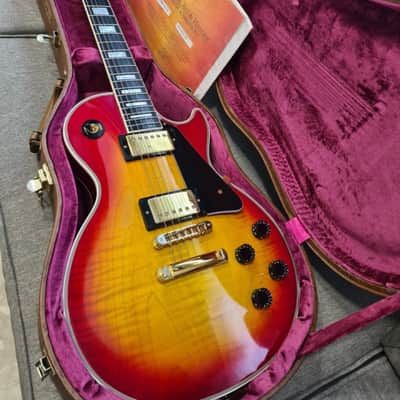 Gibson Les Paul Custom 1990 - 2011 - Heritage Cherry Sunburst image 5