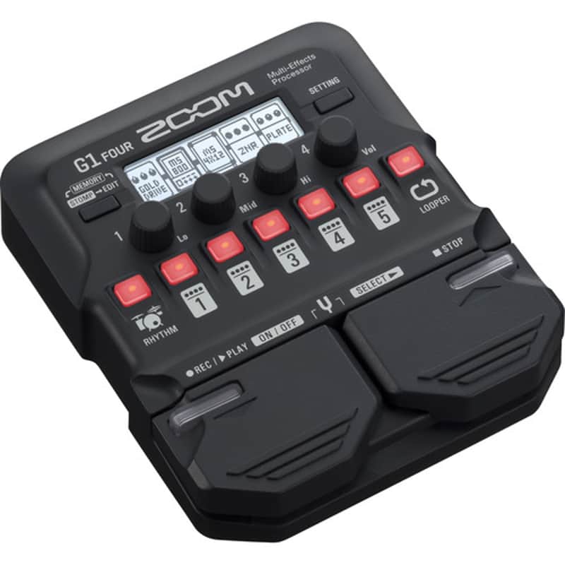 Zoom G1 Four Guitar Effects Processor image 1