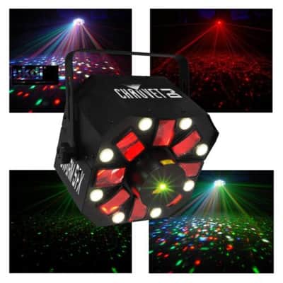 Chauvet DJ Swarm 5 FX 3-in-1 LED Effects Light Red & Green Lasers White Strobe image 2