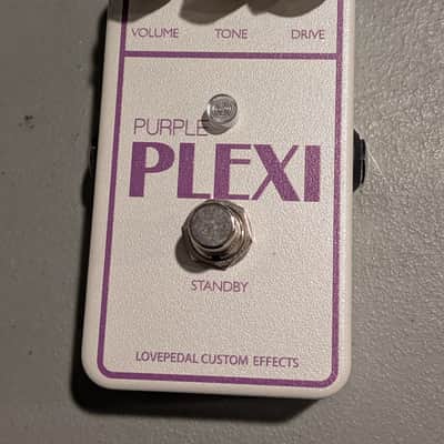 Lovepedal Purple Plexi SE 2014 - 2017 - White / Purple