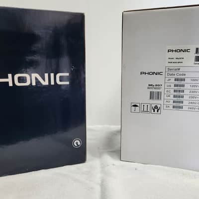 PHONIC MODEL SEp207 POWERED 6 1/2" 2-WAY MOLDED SPEAKER (PAIR) image 3