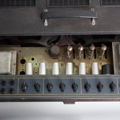 Vox AC-30/6 Twin Large Combo Tube Amplifier, c. 1981, ser. #25292. image 7