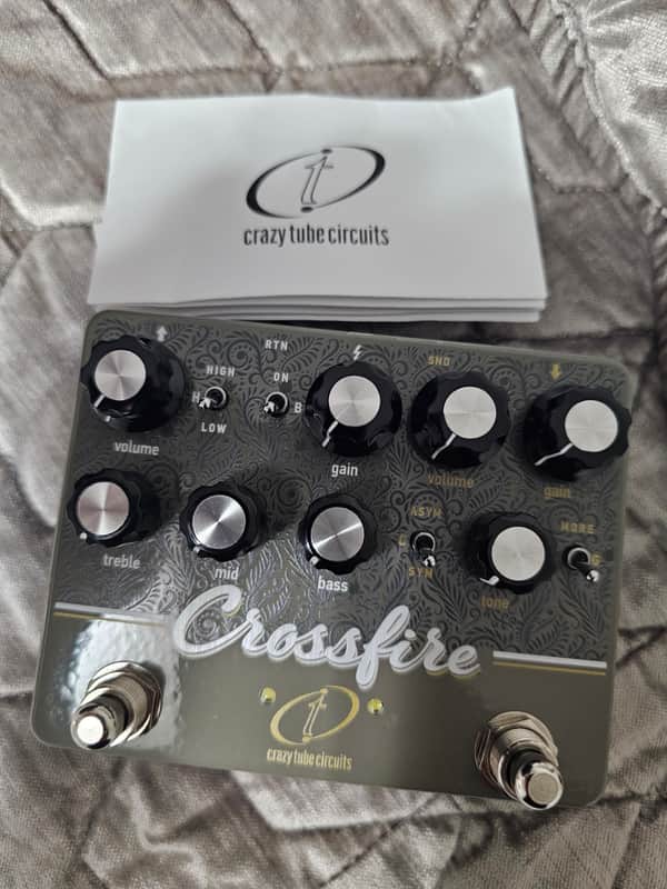 Crazy Tube Circuits Crossfire 2021 - Present - Olive image 1