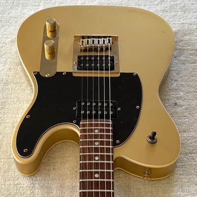 2013 Squier J5 Telecaster John 5 Signature Model Frost Gold HH Double Bound 1st Year image 5