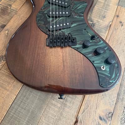 Rick Turner Guitars Electroline - Walnut Top with Scott Walker Buffer Booster & Kirinite Pickguard and Plates image 3