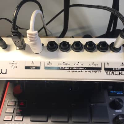 Moog Minitaur Analog Bass Synthesizer - Limited Edition WHITE - only 250 made image 4