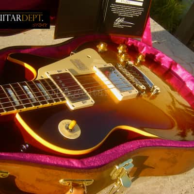 ✮PRISTINE!✮2017 Gibson Custom Shop Les Paul R8*1958 Reissue ✮BOURBON BURST✮8.9 LBS✮CUSTOMBUCKERS!✮58*R9 image 4