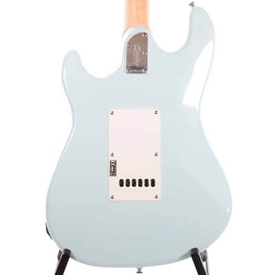 Cutlass SSS Electric Guitar - Daphne Blue image 10