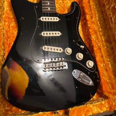 Fender Custom Shop Limited Edition DuelMag II 2021 - Black over Sunburst image 2