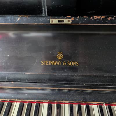 Steinway & Sons Upright Piano 1884 - Ebonized image 3