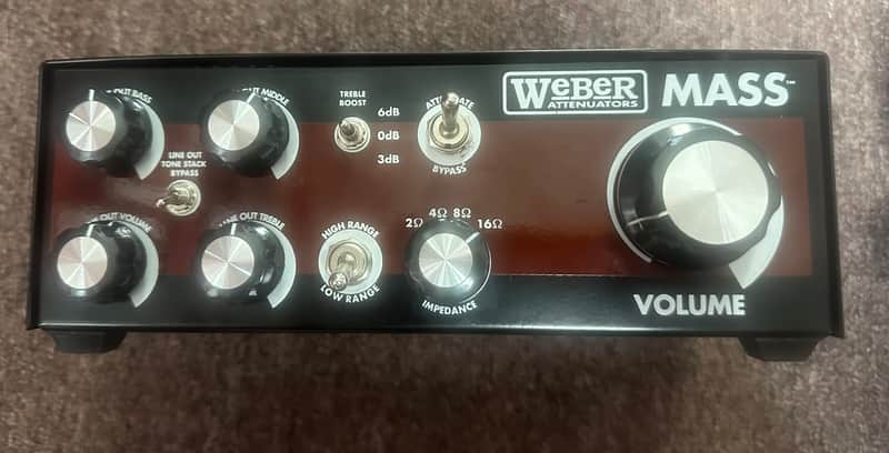 Weber Mass 100-Watt Attenuator 2026 - Black image 1