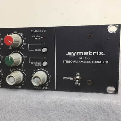 Symetrix Se-400 Stereo Parametric Equalizer - Gray image 11