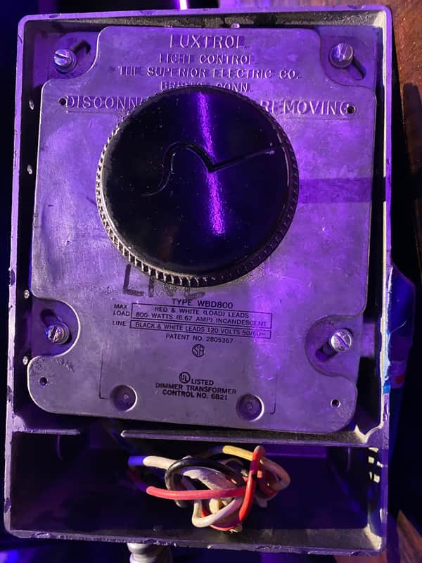 Luxtrol Light Control Type WBD 800 Light Dimmer image 1