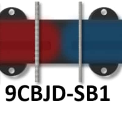 Bartolini 9CBJD L1/S1 J-Bass 4-String Classic Bass Dual In-Line Coil Pickup Set image 6