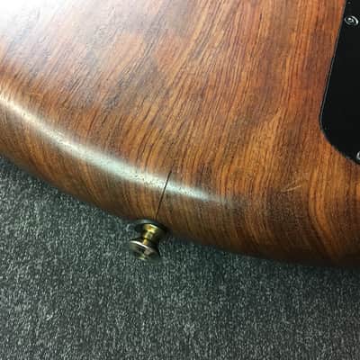 1999 Warwick Corvette Standard Left Hand Bass Guitar Natural Oil Finish Lefty Made In Germany image 20
