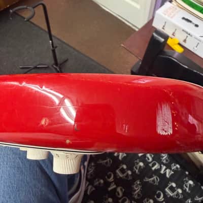 Used Starcaster by Fender Electric Guitar Red Local Pickup Item image 11