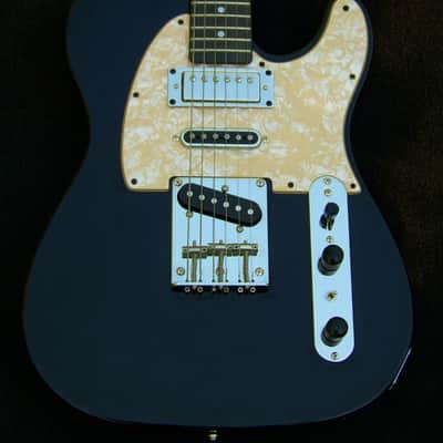 2025 Mahogany Brent Mason Style Nashville Telecaster-7-Way+Humbucker, Strat and Tele Pickups+ Frets Leveled + Maple/Ebony 12" Radius Neck+ Matching Headstock & Vintage Pearl Guard + Grover 406c Locking Tuners and Full Setup Included! image 6