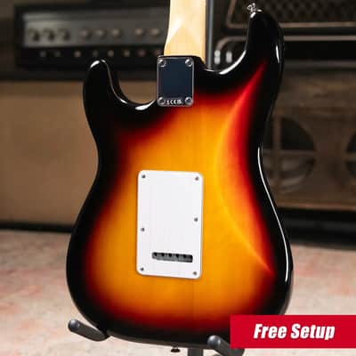 Fender Standard Stratocaster Electric Guitar - 3-Color Sunburst image 2